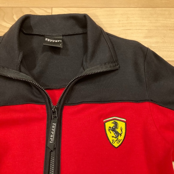 Ferrari Women’s Youth Jacket Sweater - Picture 1 of 9